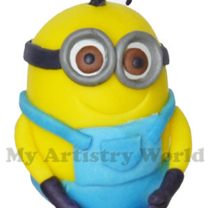 Minion cake topper