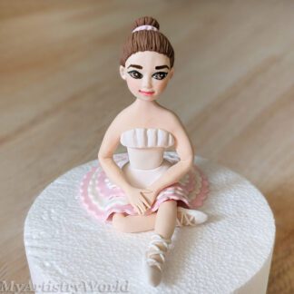 Ballerina cake topper