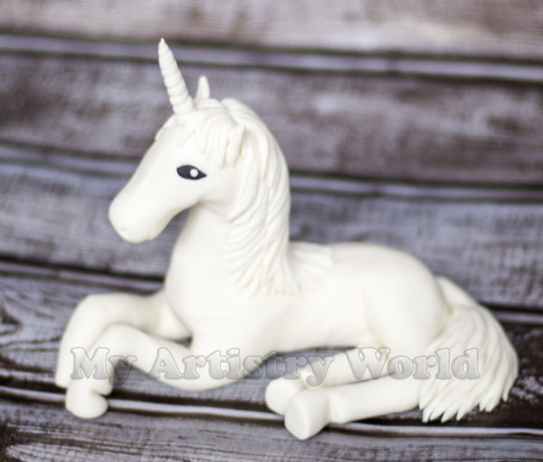 Unicorn cake topper