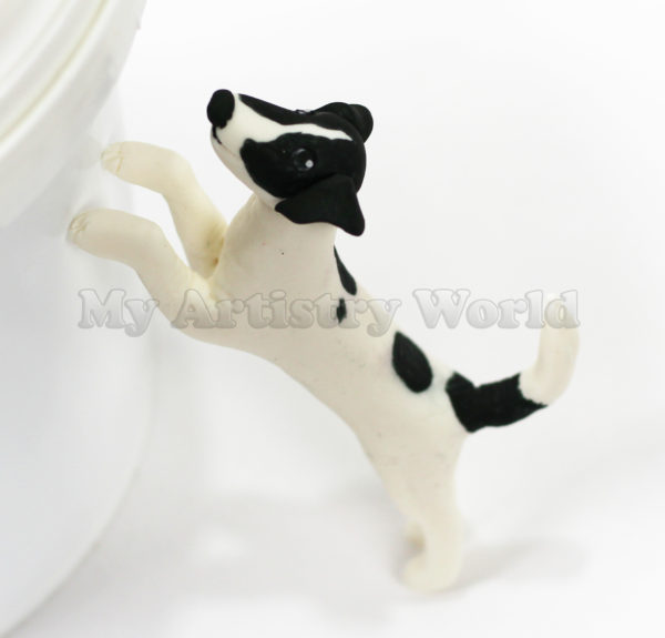Personalized dog cake topper