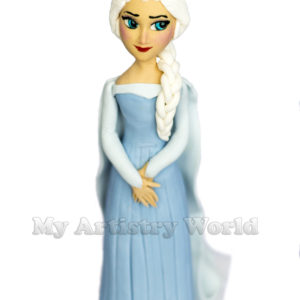 Elsa cake topper