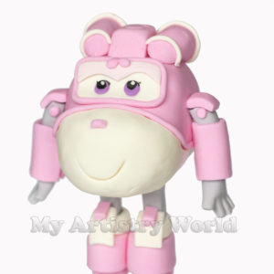 Super Wings cake topper