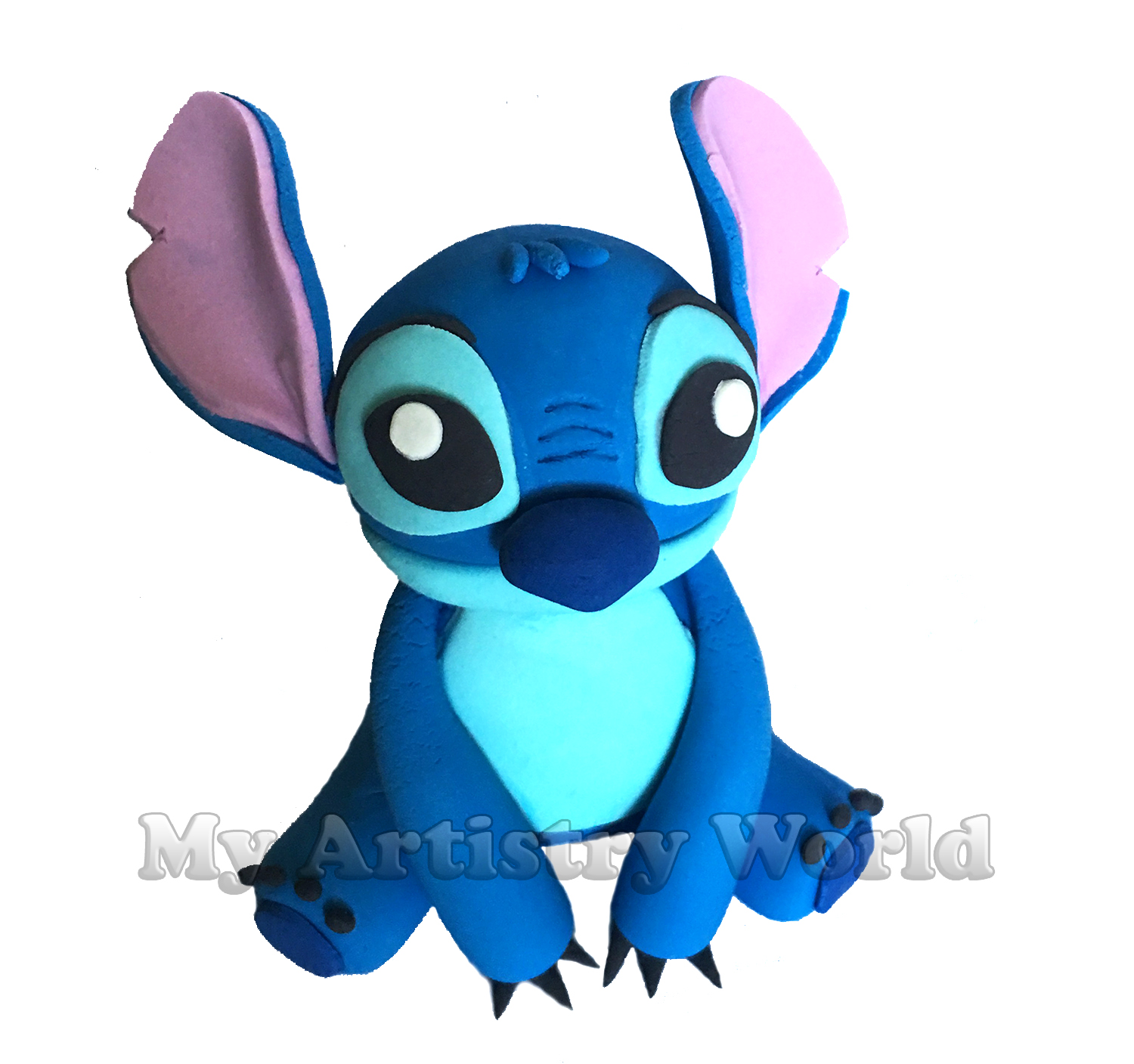 Stitch cake topper - My Artistry World