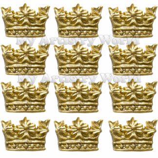 Crown cupcake toppers