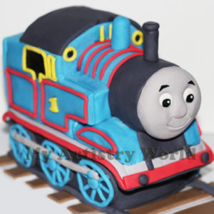 Thomas the Train cake topper
