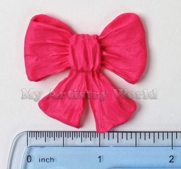 Bows cake or cupcake toppers