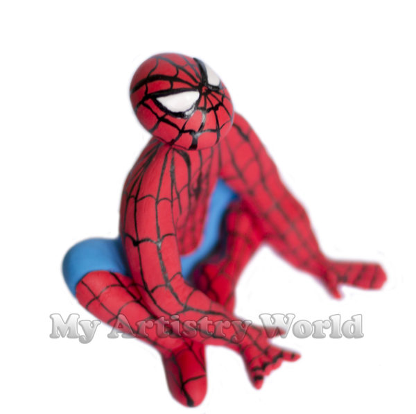 Spider-Man cake topper