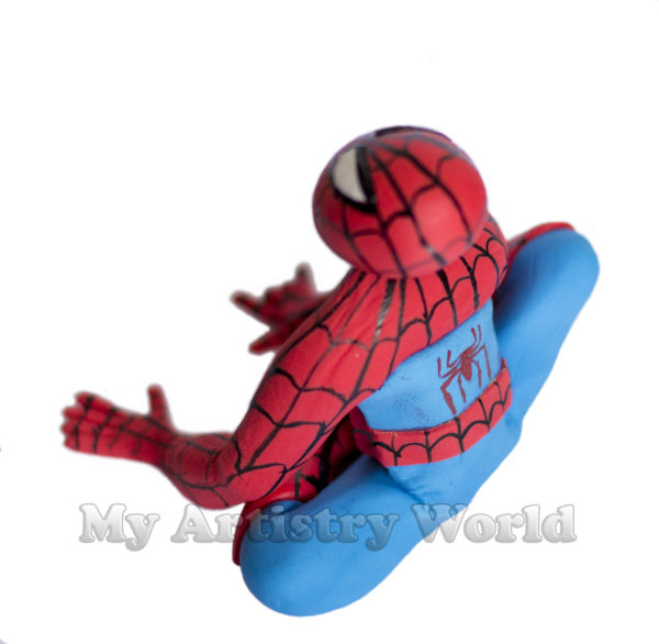 Spider-Man cake topper