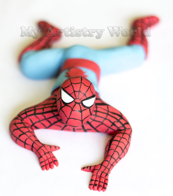 Spider-Man cake topper