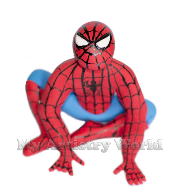Spider-Man cake topper
