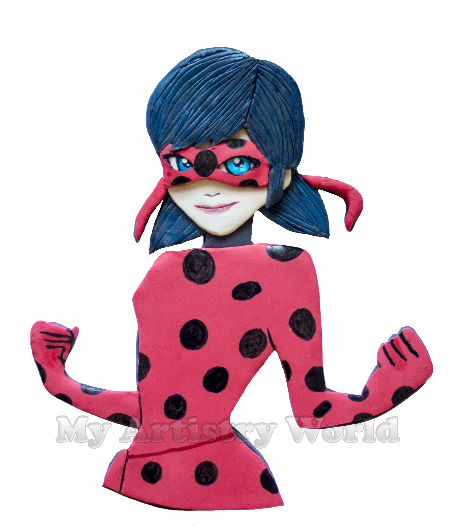 Miraculous Ladybug Cake Topper 