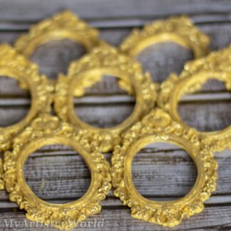 Frame cupcake toppers