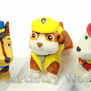 Paw Patrol cake toppers