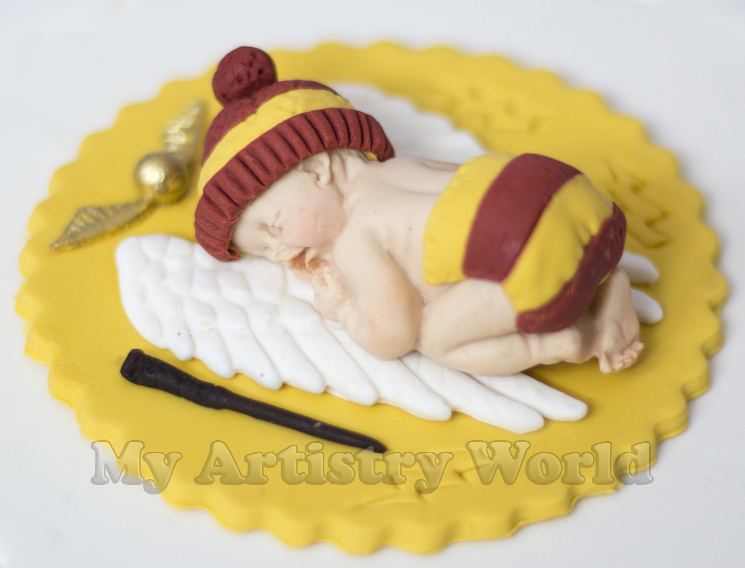 Harry Potter themed cake toppers - My Artistry World