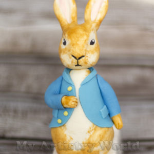 Peter Rabbit cake topper