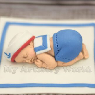 Baby Sailor cake topper