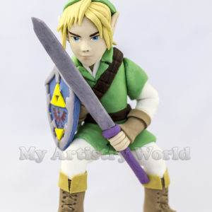 Link cake topper