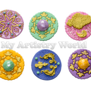 Moroccan/Arabic style cupcake toppers