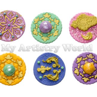 Moroccan/Arabic style cupcake toppers