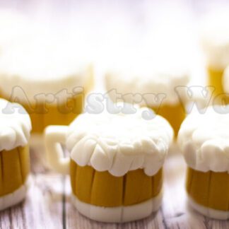 Beer Mugs cupcake toppers