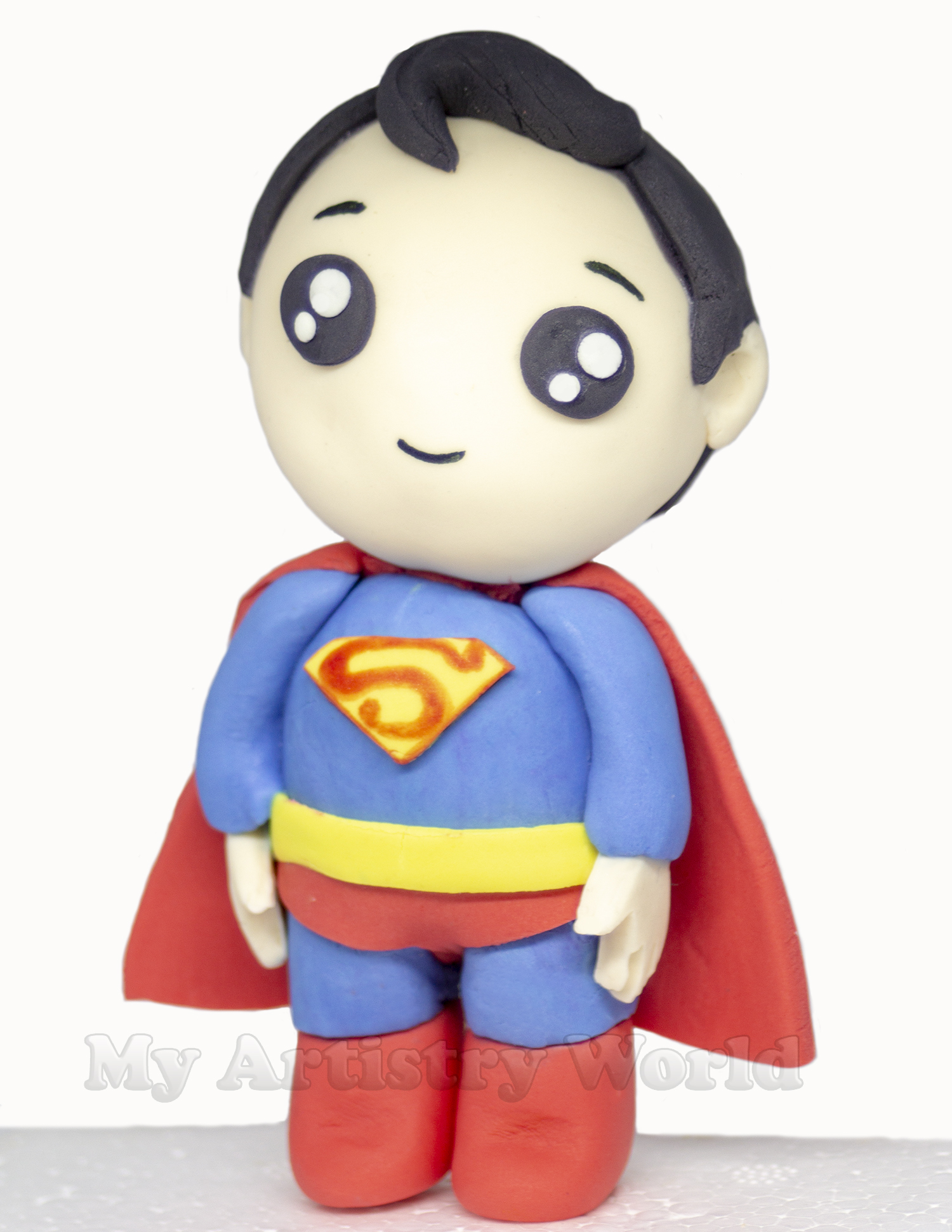 Baby Superman cake topper - My Artistry World Baby Superman cake topper - My Artistry World