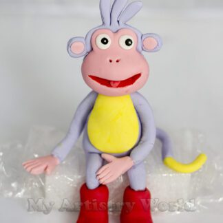 Dora the Explorer Boots (monkey) cake topper