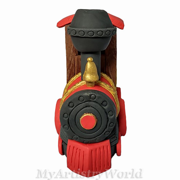 Train cake topper