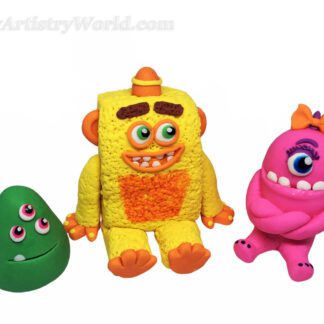 Monster Math Squad cake toppers