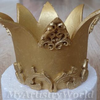 Crown cake topper