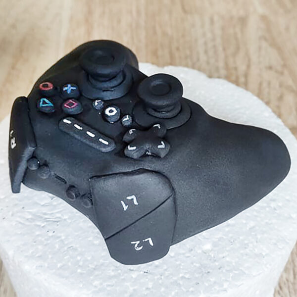 Game Controller cake topper.