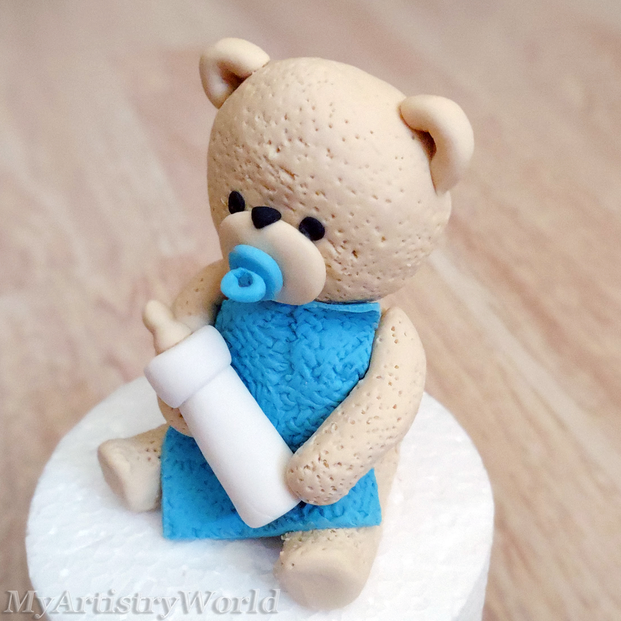 Baby Bear cake topper
