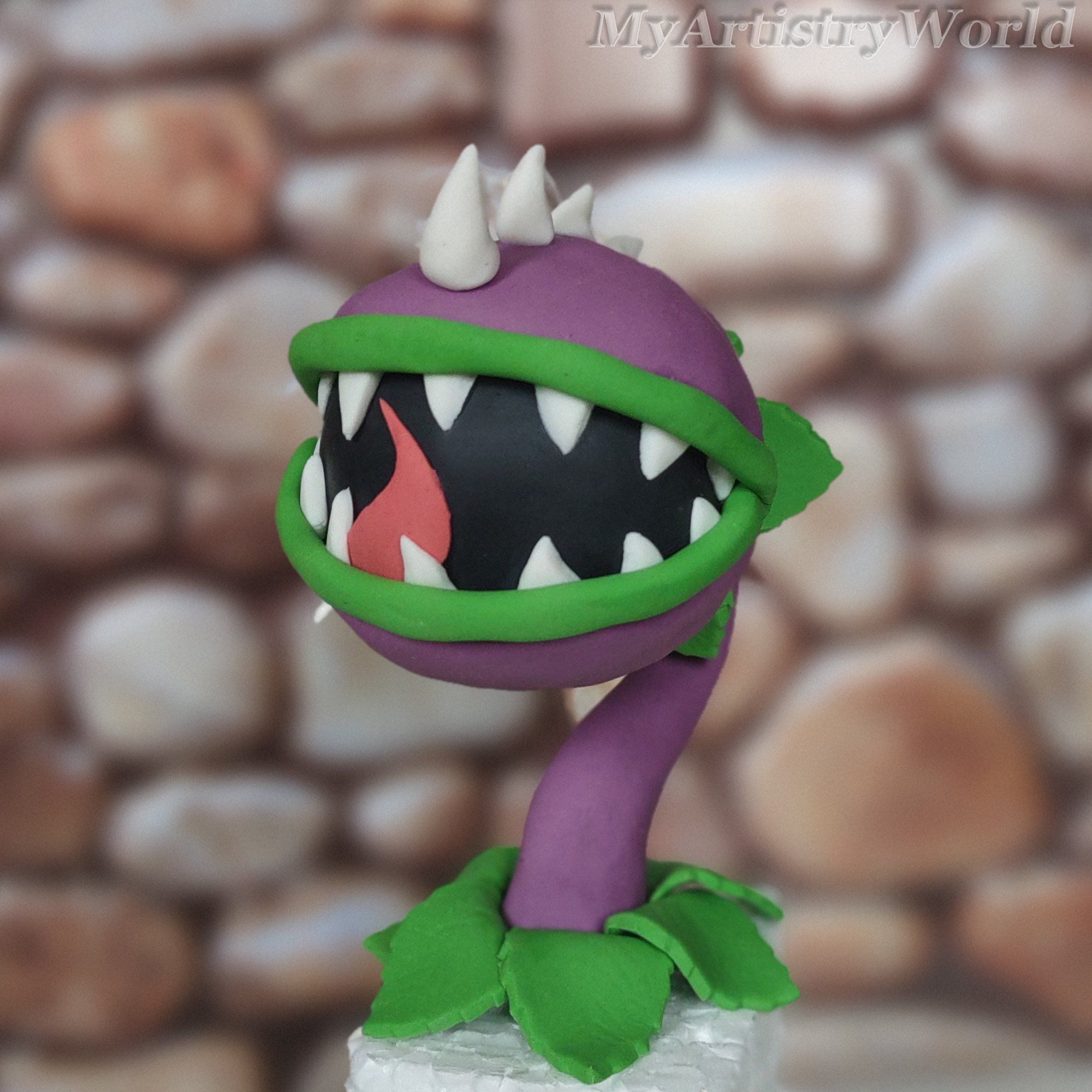 Chomper Cake Topper from Plants vs. Zombies