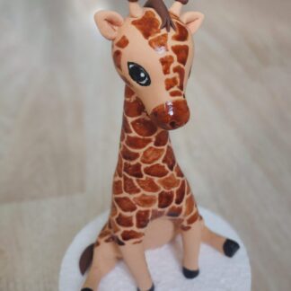 Giraffe cake topper