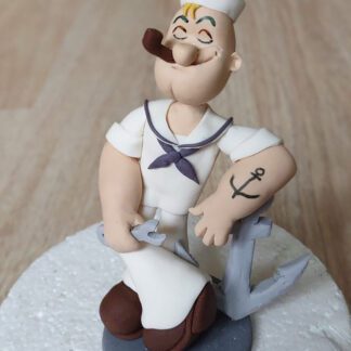 Popeye cake topper