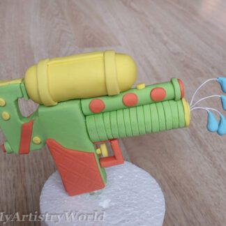 Water Gun cake topper