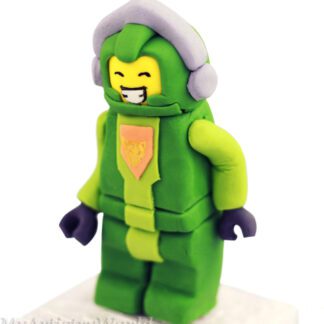 Lego Knight cake topper